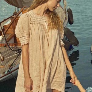 Doen Navan Dress in Sundried Rose Size S